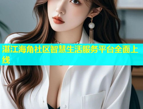 湛江海角社区智慧生活服务平台全面上线  第1张
